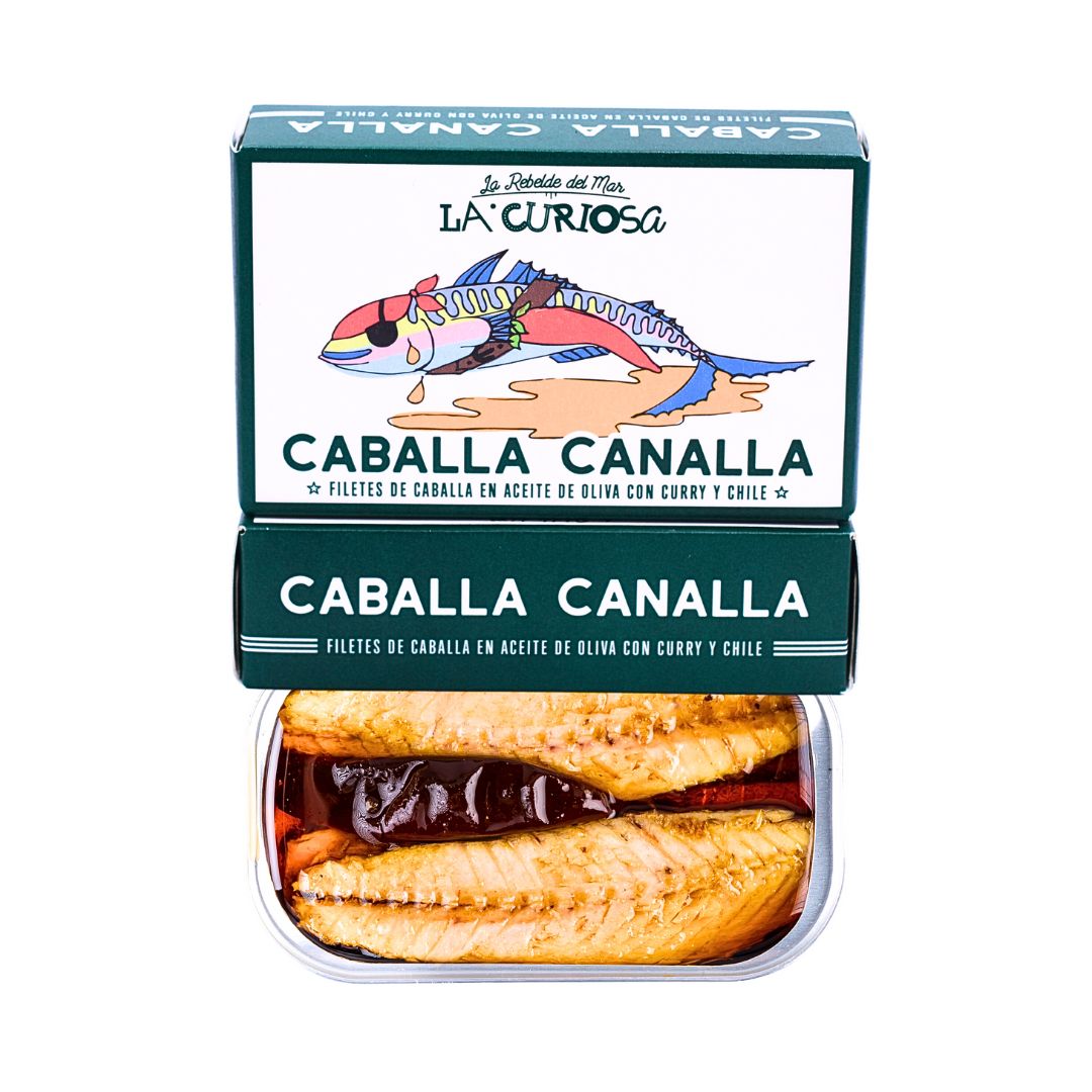 La Curiosa Mackerel Fillets with Curry and Chili