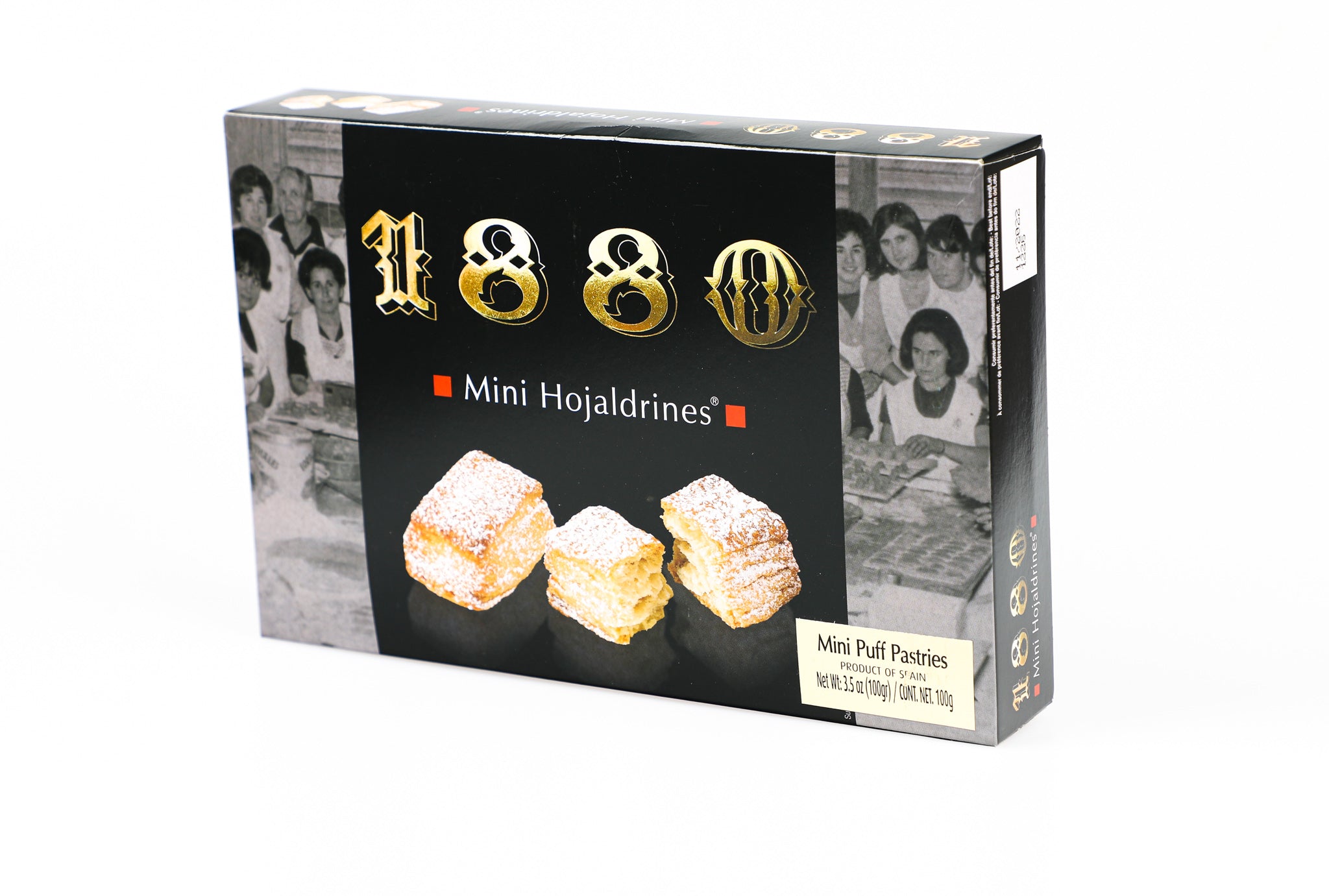 1880 Mini Hojaldrines - Mini Puff Pastries