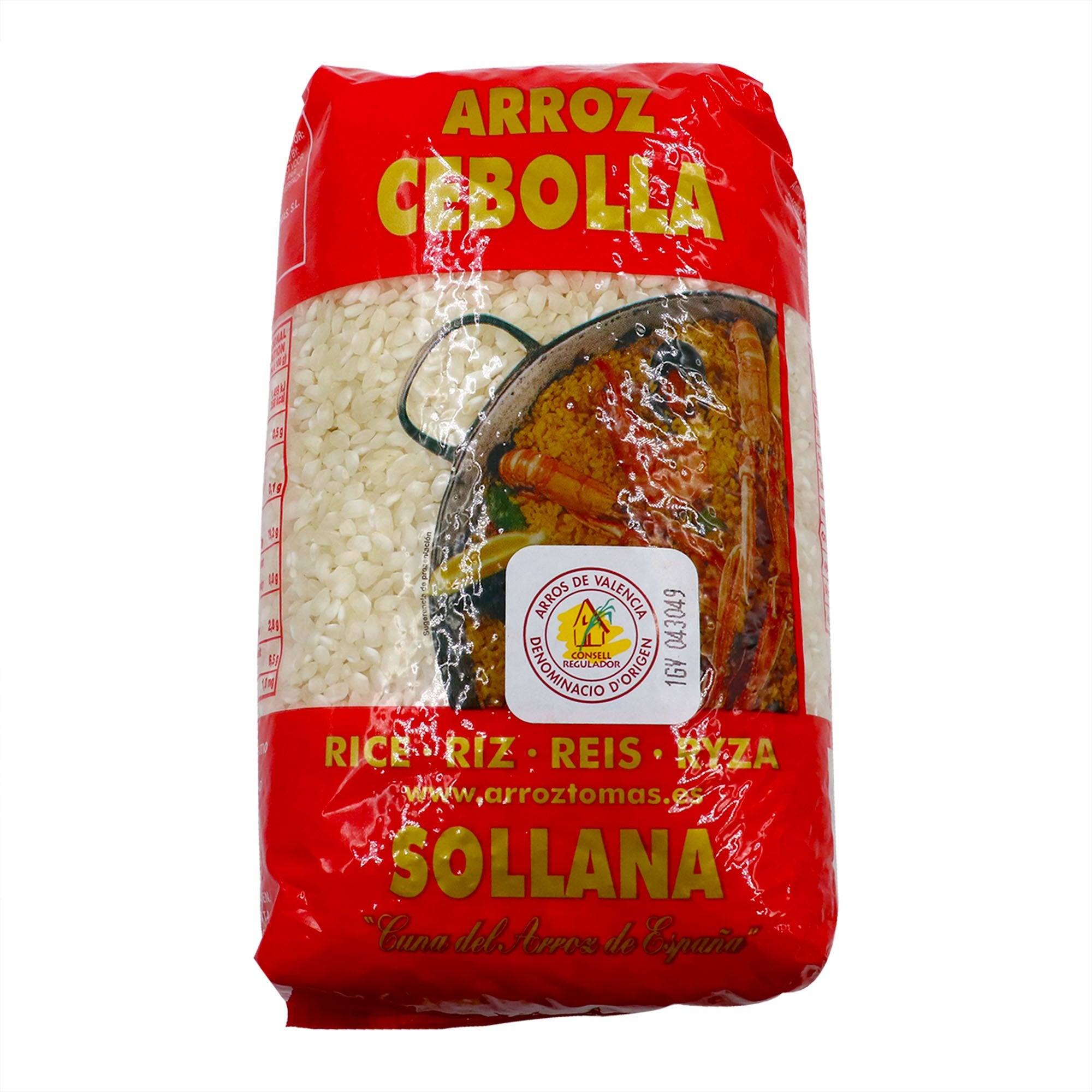 ARROCERÍAS ANTONIO TOMAS Cebolla Rice (PDO)