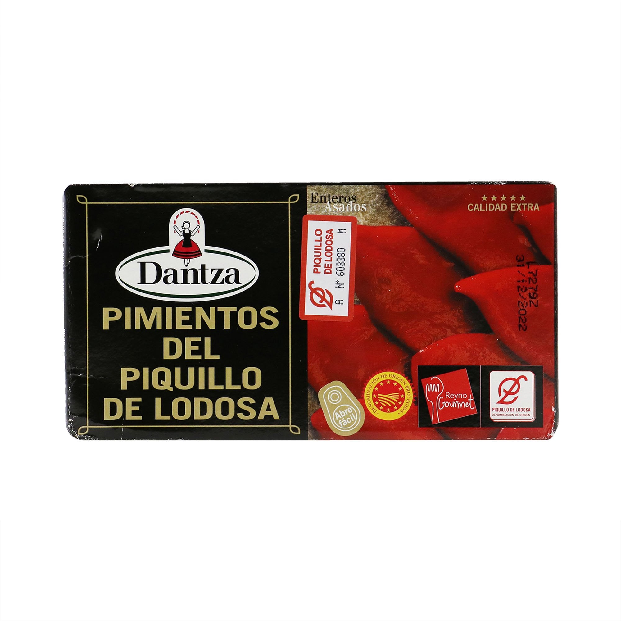 DANTZA Whole Piquillo Peppers (PDO)
