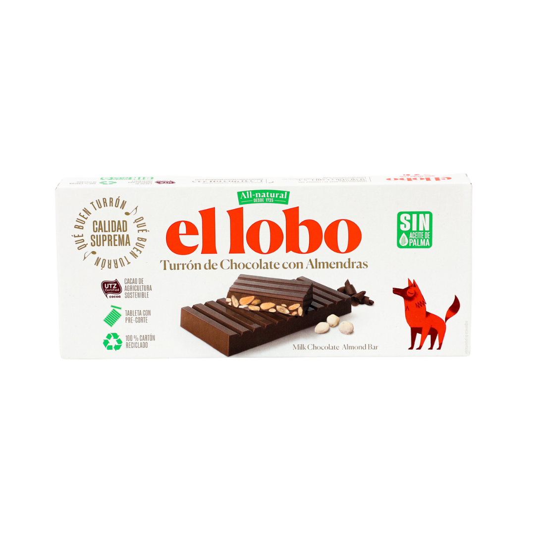 El Lobo Almond Chocolate Turrón