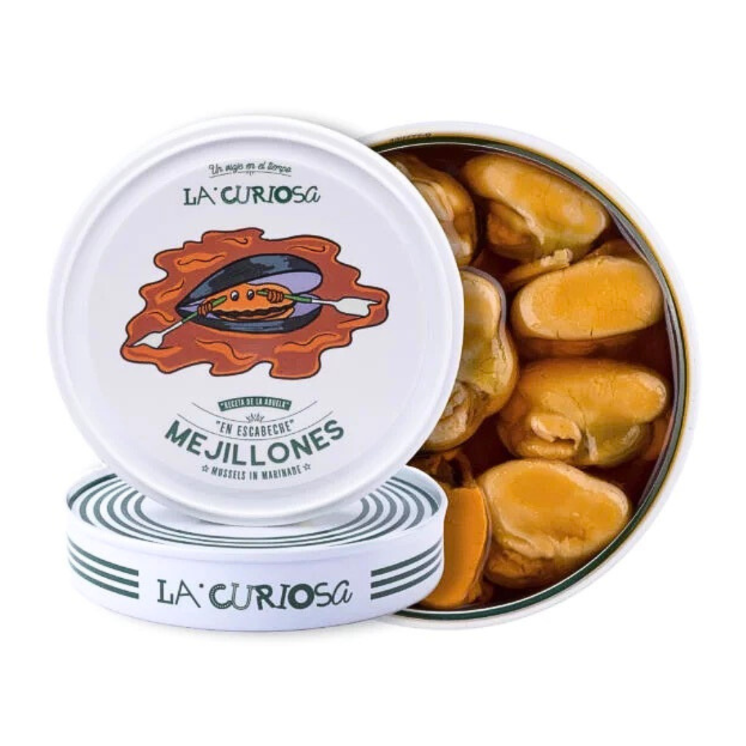 La Curiosa Marinated Mussels