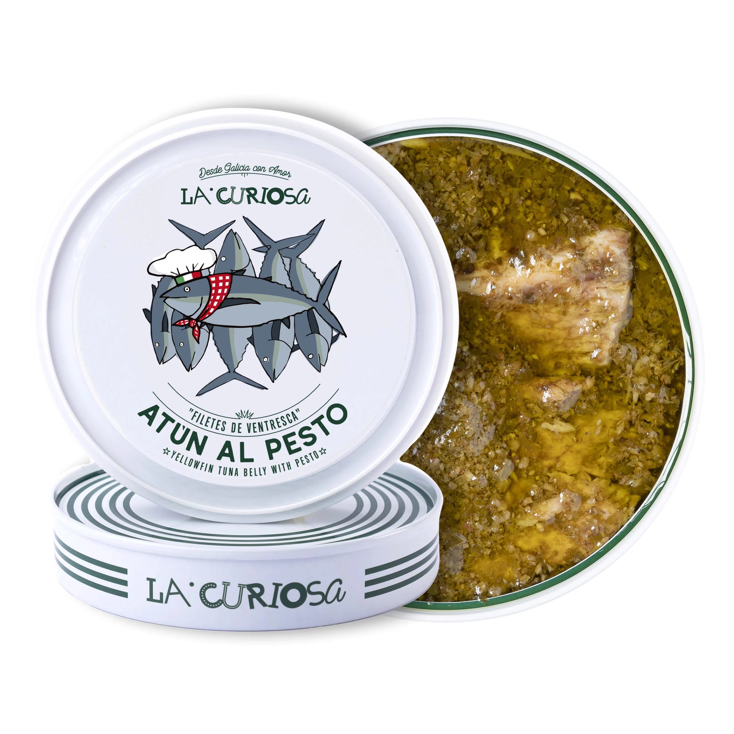La Curiosa Tunabelly Fillets with Pesto