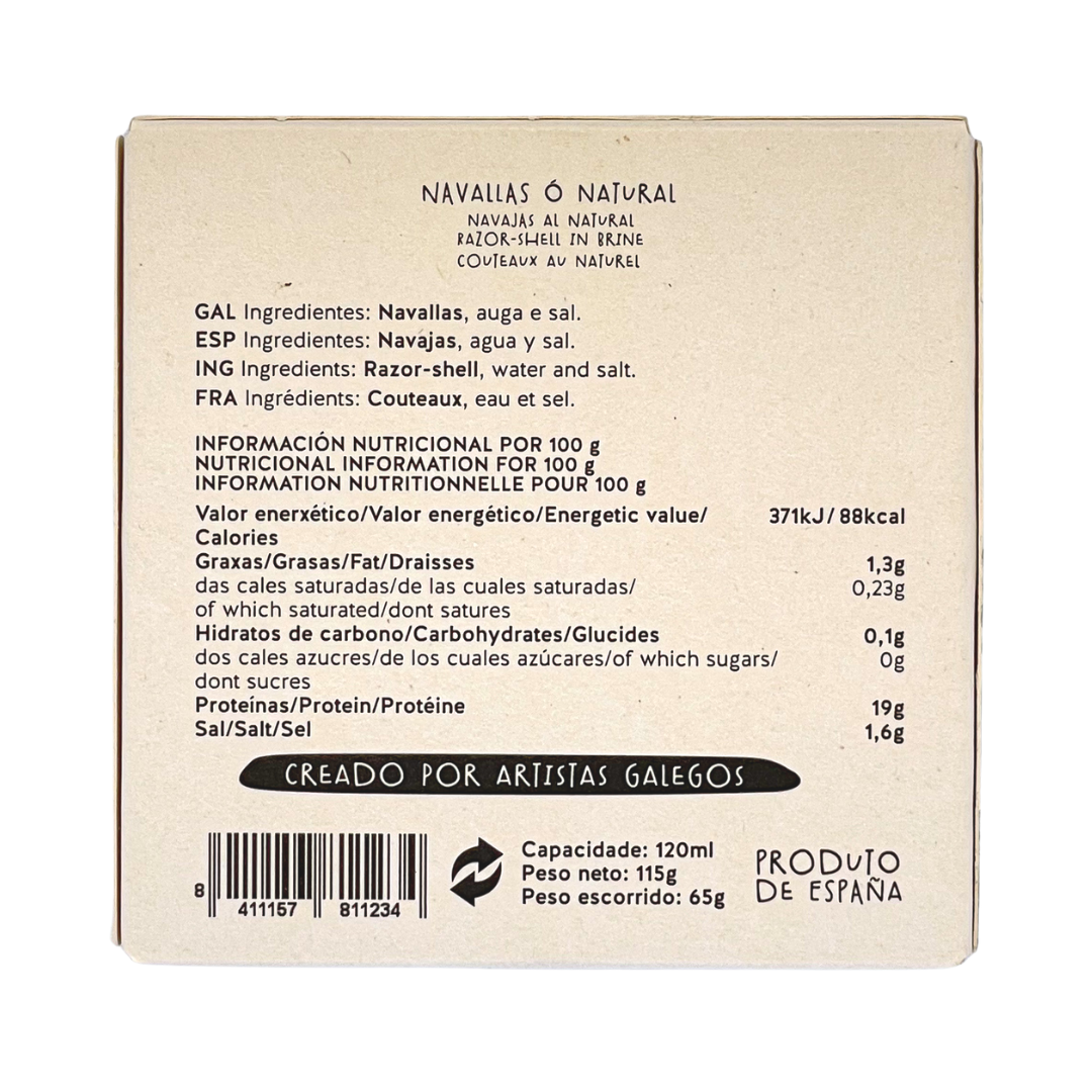 AR DE ARTE Razor Shell in Brine