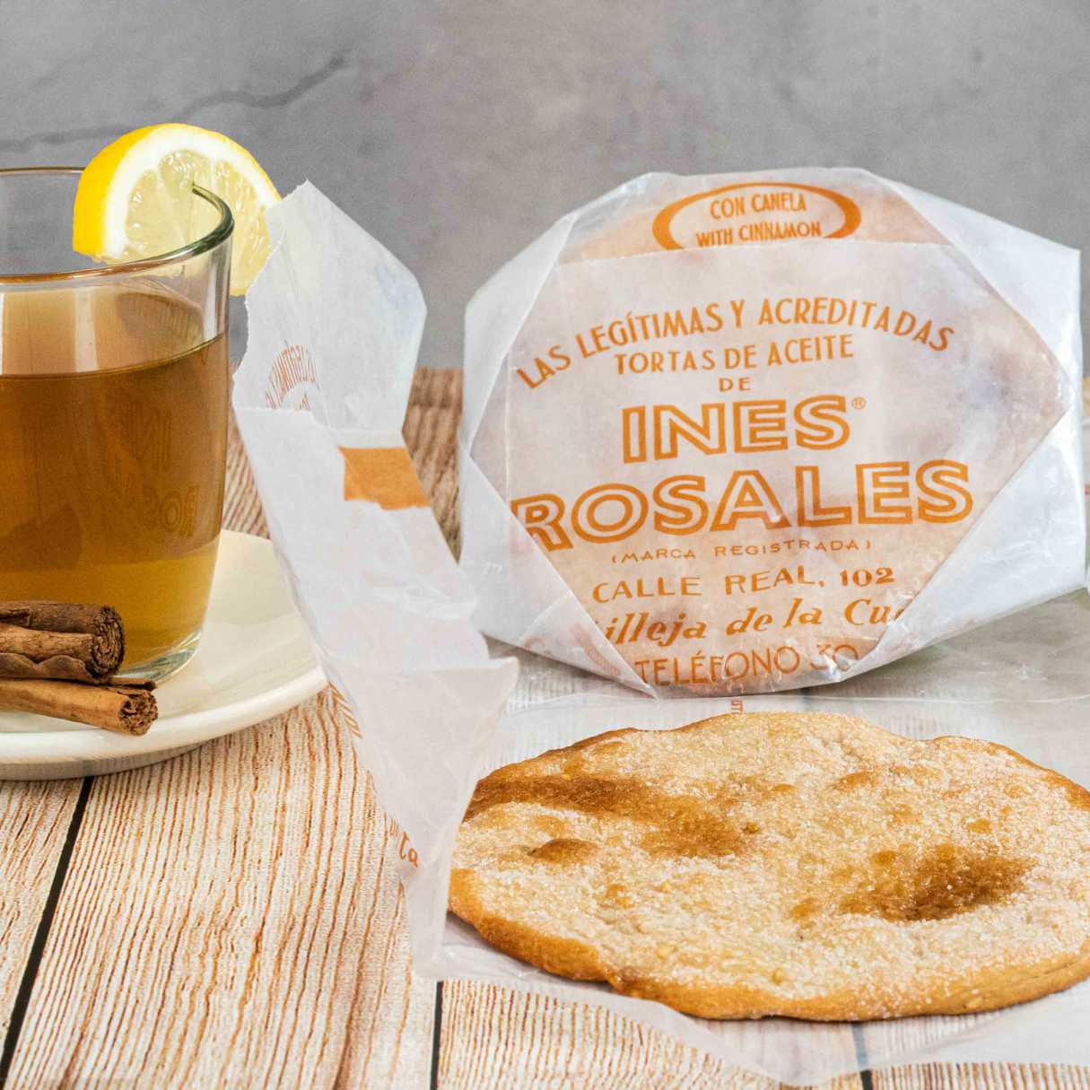 INÉS ROSALES Sweet Olive Oil Tortas with Cinnamon