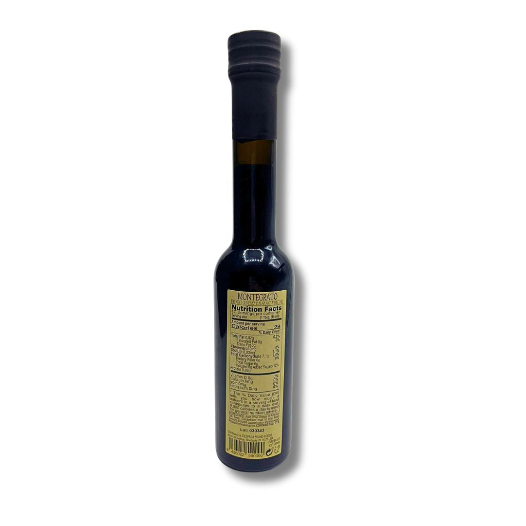 MONTEGRATO Aged Pedro Ximénez Balsamic Wine Vinegar 25 Years
