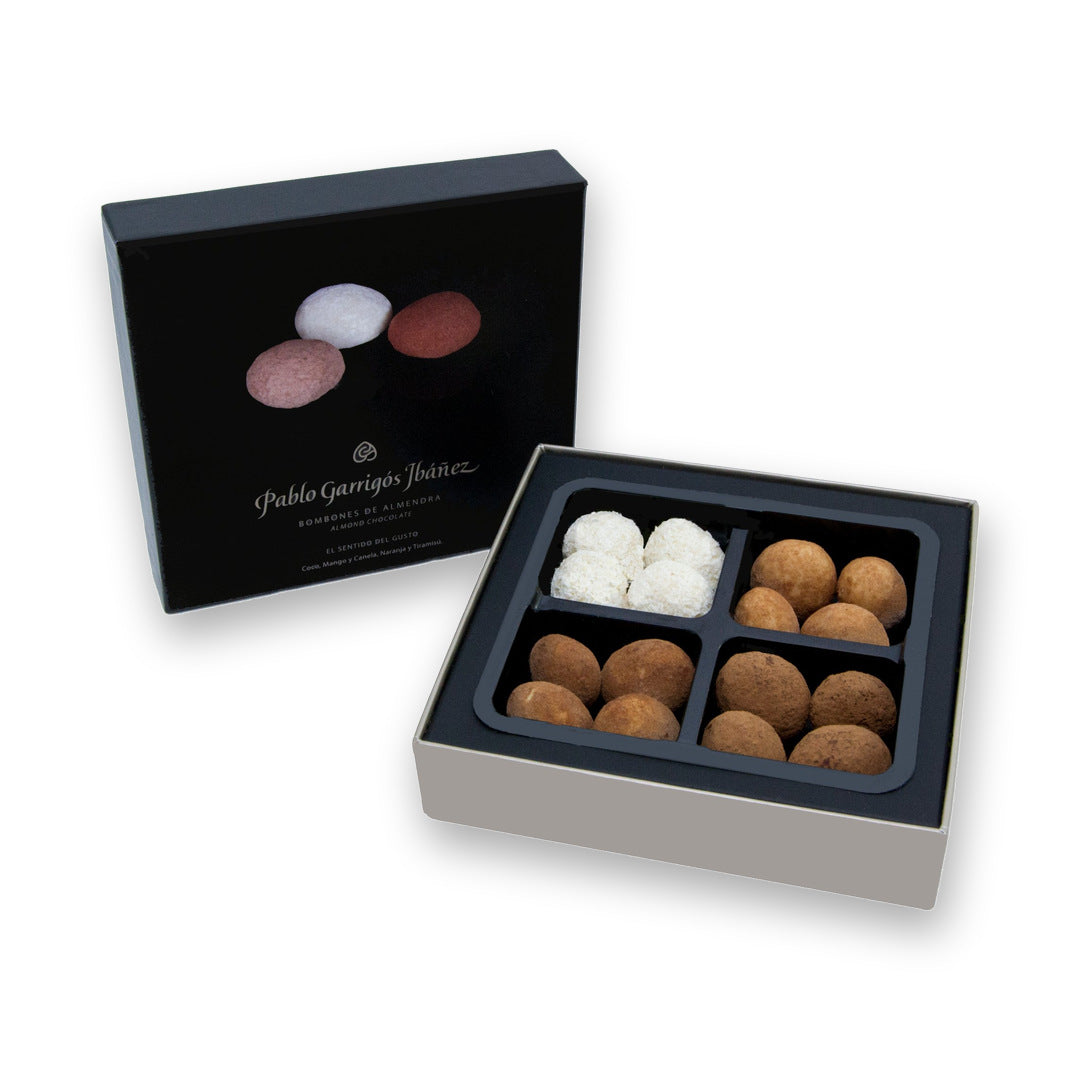 Pablo Garrigós Almond Chocolate Bonbons, 4 Flavors