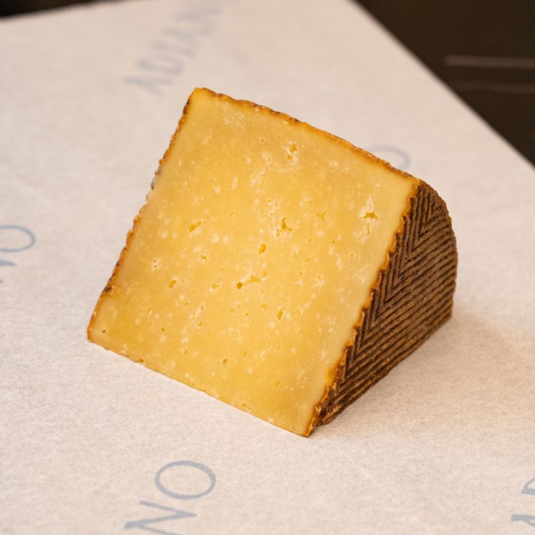 Adiano Queso Manchego Añejo D.O.P. – Aged Raw Sheep’s Milk Cheese Wedge