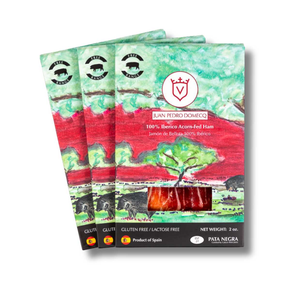Jamón Ibérico de Bellota 100% Ibérico - Pre Sliced