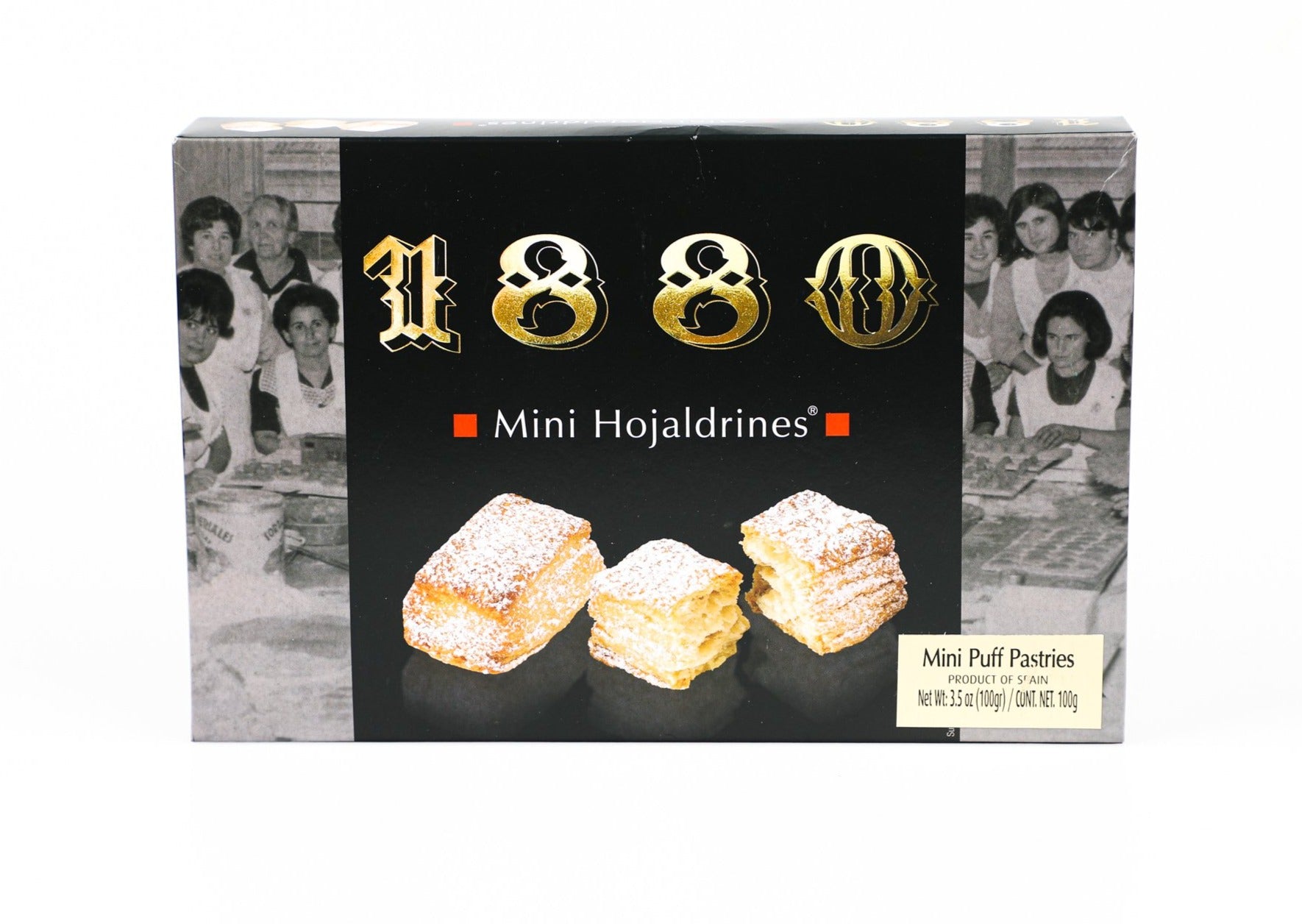 1880 Mini Hojaldrines - Mini Puff Pastries