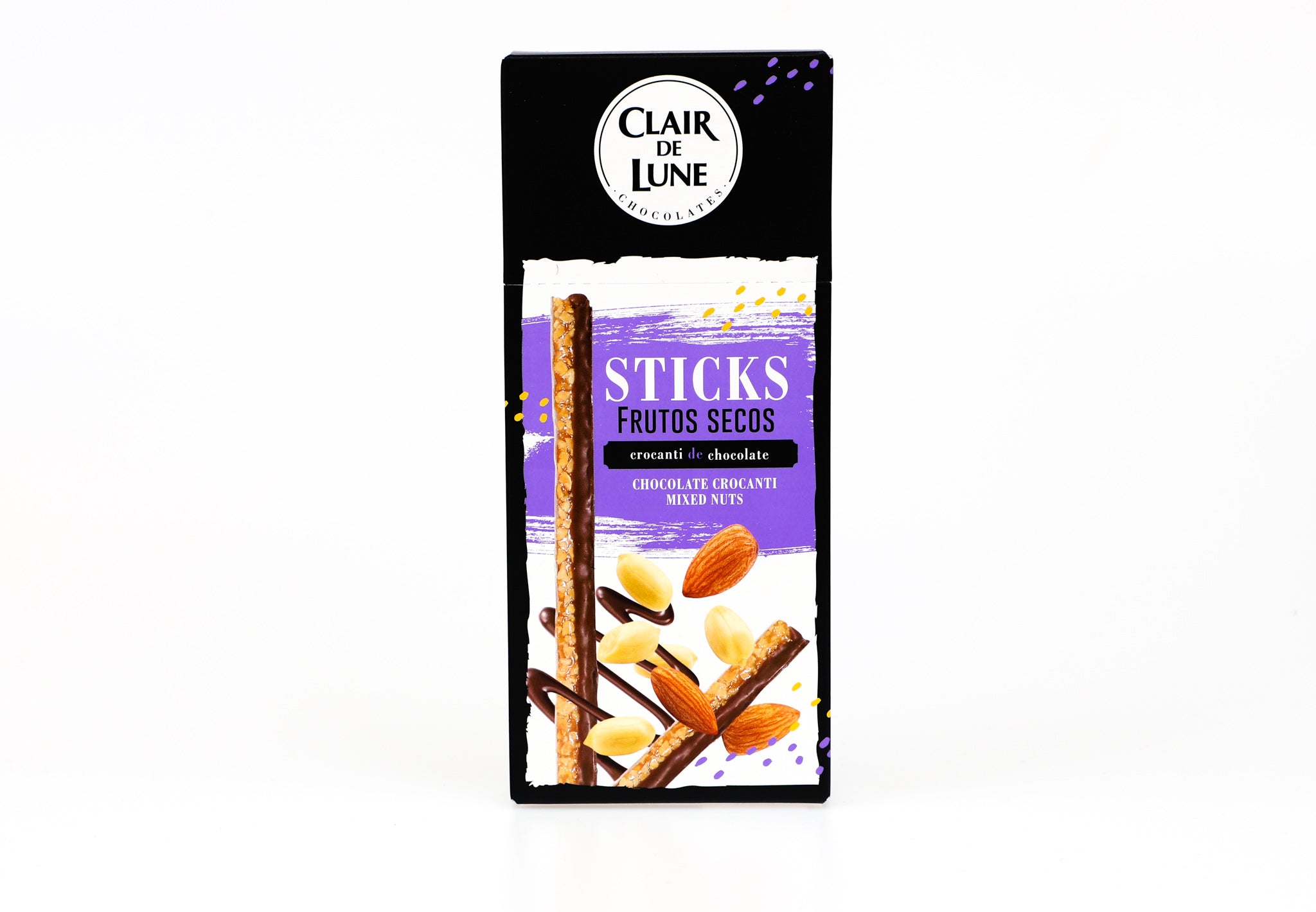 Clair de Lune Mixed Nut & Chocolate Sticks