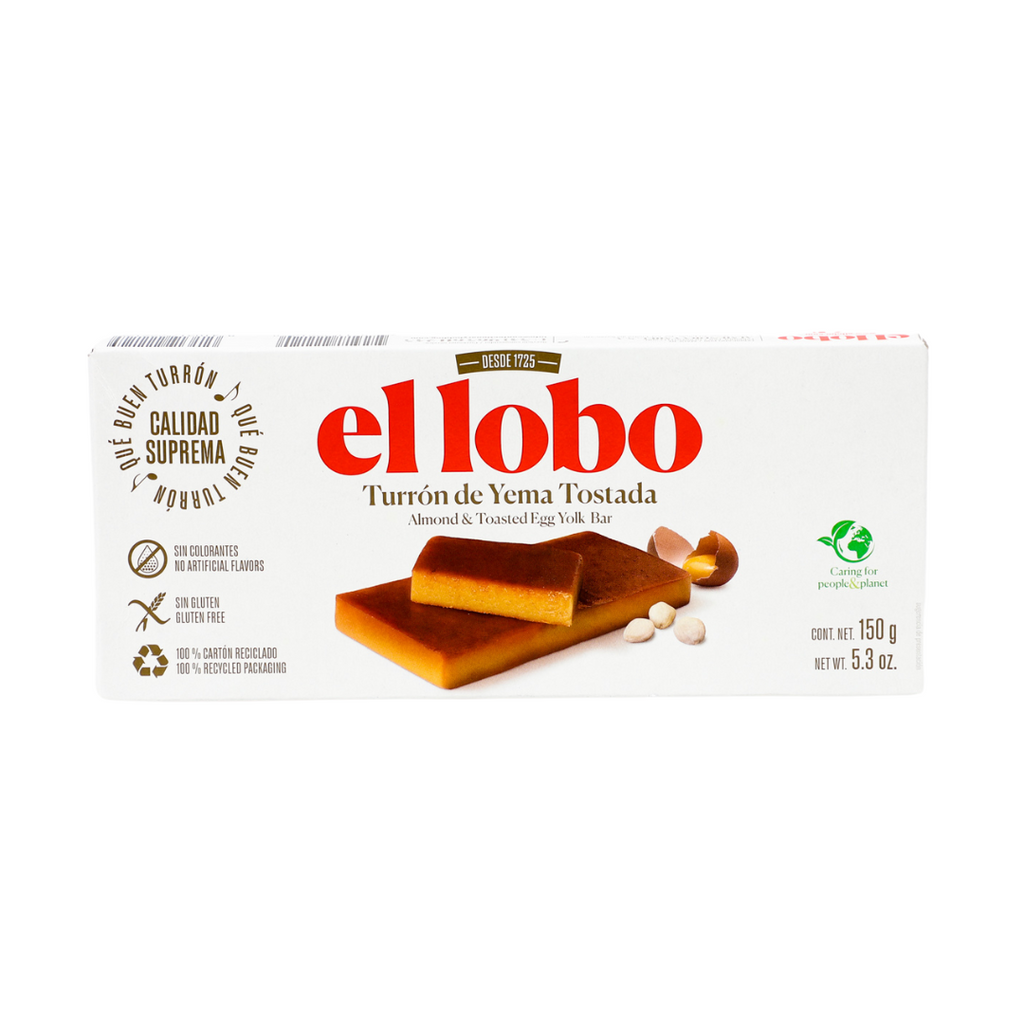 EL LOBO Turrón Yema Tostada – Despaña Brand Foods