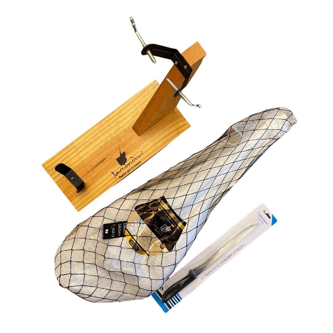 Jamondor Jamón Ibérico de Bellota - Full Carving Set – Despaña Brand Foods